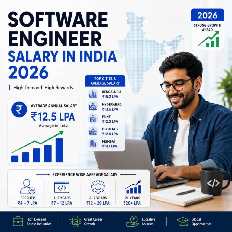 Software Engineer Salary in India 2026 - Complete Guide