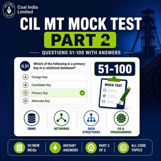 cil mt mock test part 2 system discipline practice mcqs