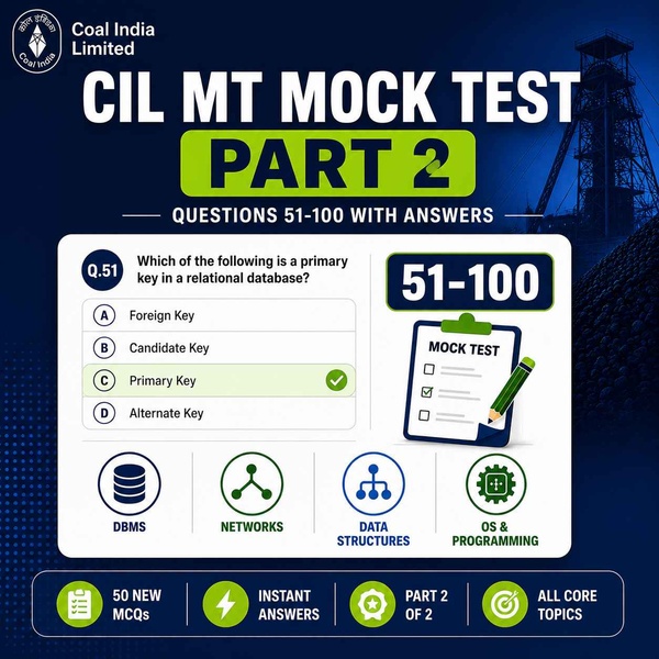 cil mt mock test part 2 system discipline practice mcqs