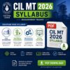 cil mt syllabus 2026 pdf