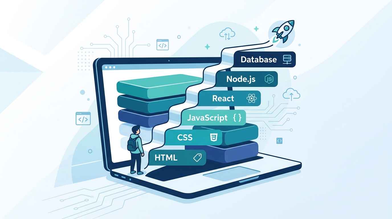 full stack web development roadmap for beginners