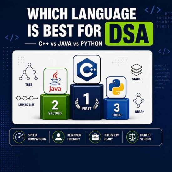 Which Language is Best for DSA? C++ vs Java vs Python