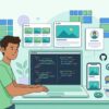 HTML CSS projects 2026 beginner web development portfolio projects illustration