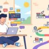 Python roadmap 2026 beginner coding learning path illustration